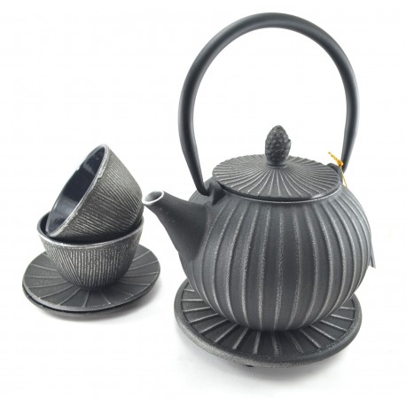 Silver Cast Iron tea sets