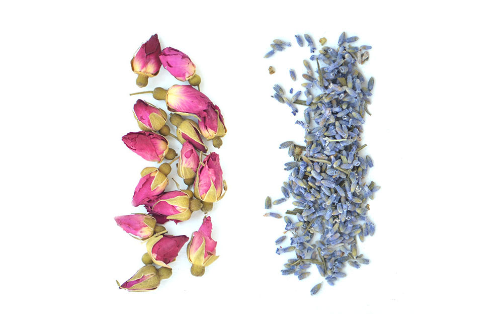 Flower Gift Set Rose & Lavender
